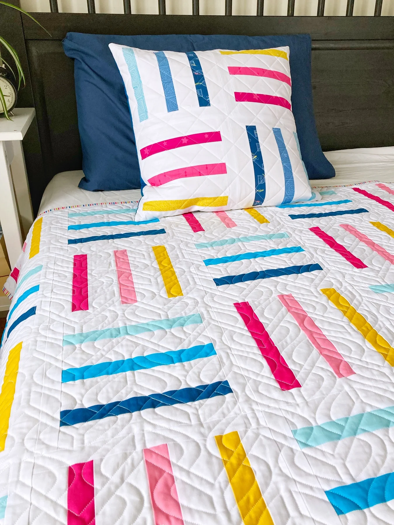 Bar Code Quilt Pattern - PDF Instant Download - Image 5