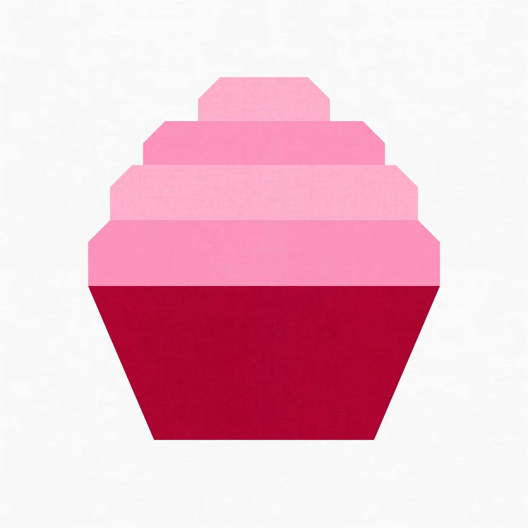 Cupcake FPP Quilt Block Pattern - PDF Instant Download - Image 3