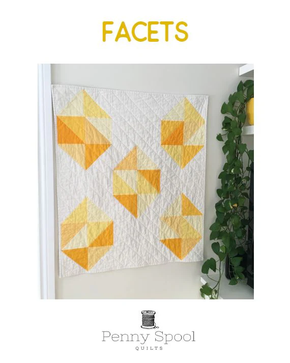 Facets Quilt Pattern - PDF Instant Download - Image 3