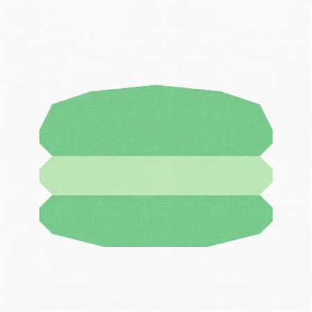 French Macaron FPP Quilt Block Pattern - PDF Instant Download - Image 4