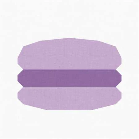 French Macaron FPP Quilt Block Pattern - PDF Instant Download - Image 6