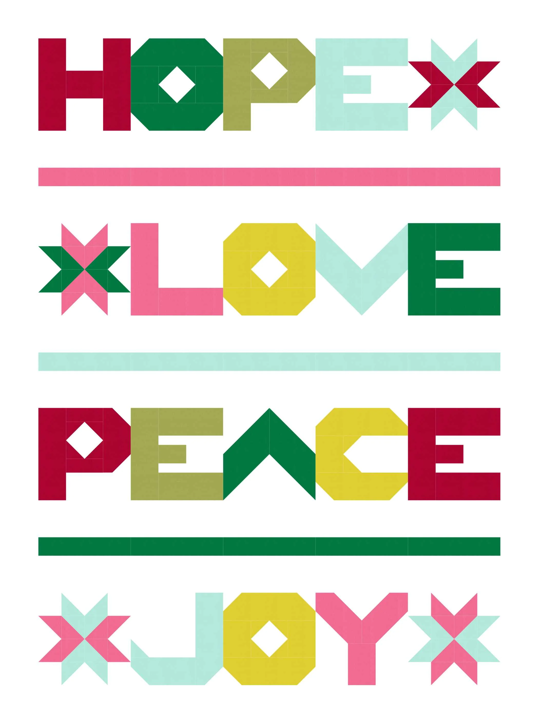 Holiday Spirit Quilt Pattern - PRINTED PATTERN - Image 5