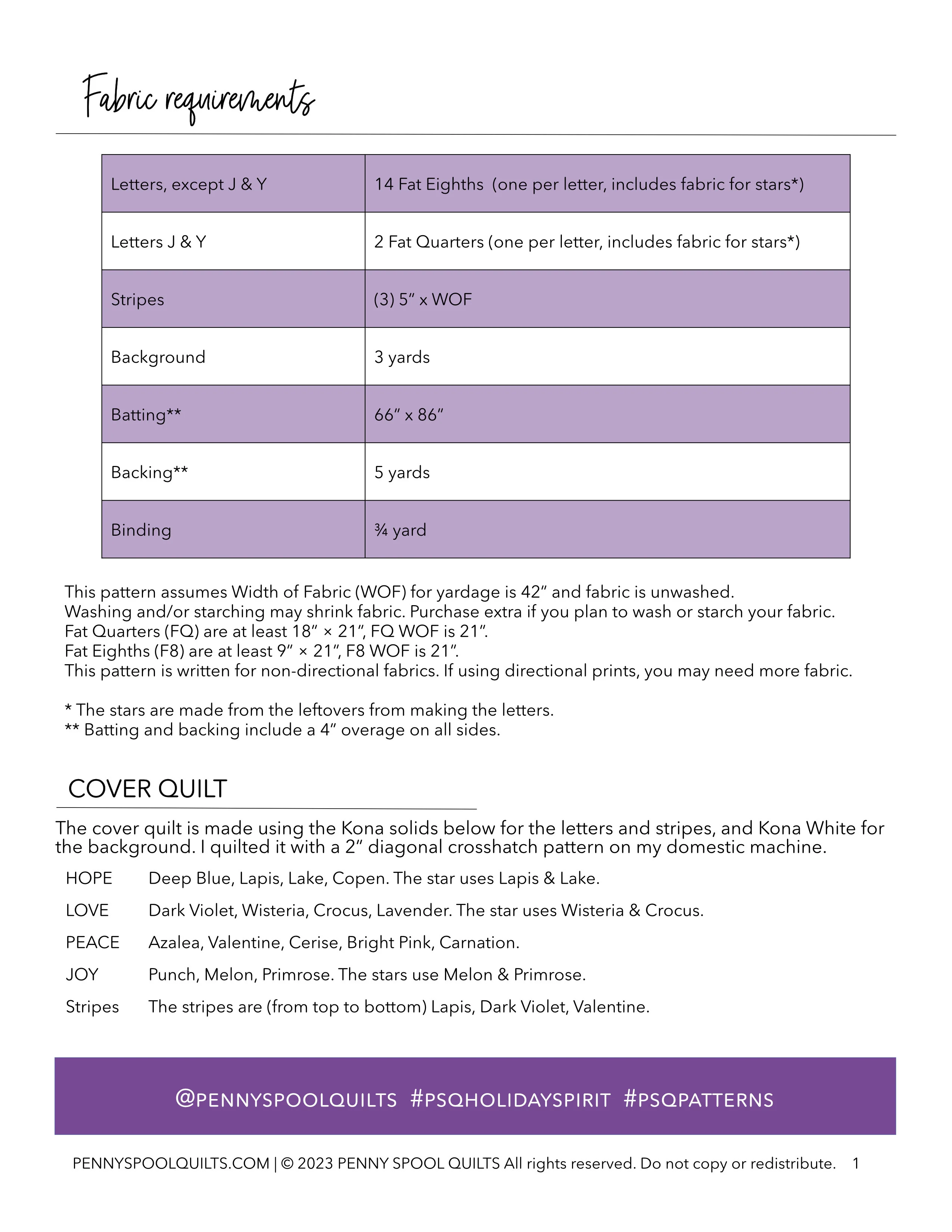 Holiday Spirit Quilt Pattern - PDF Instant Download - Image 3