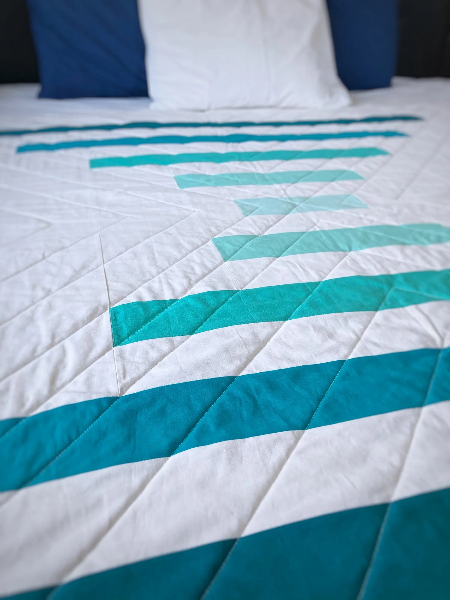 Raise The Bar Quilt Kit - Throw - Image 5