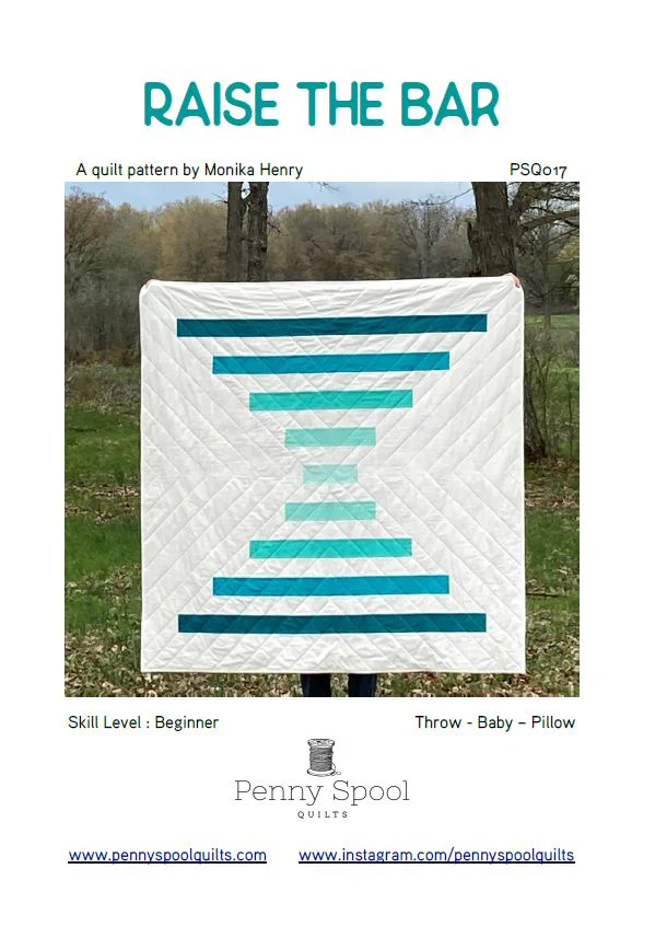 Raise The Bar Quilt Pattern - PDF Instant Download - Image 8