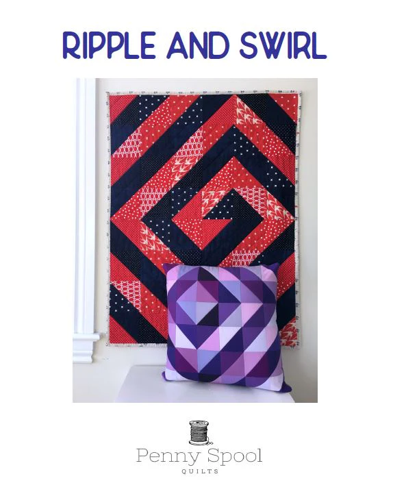 Ripple & Swirl Quilt Pattern - PDF Instant Download - Image 9