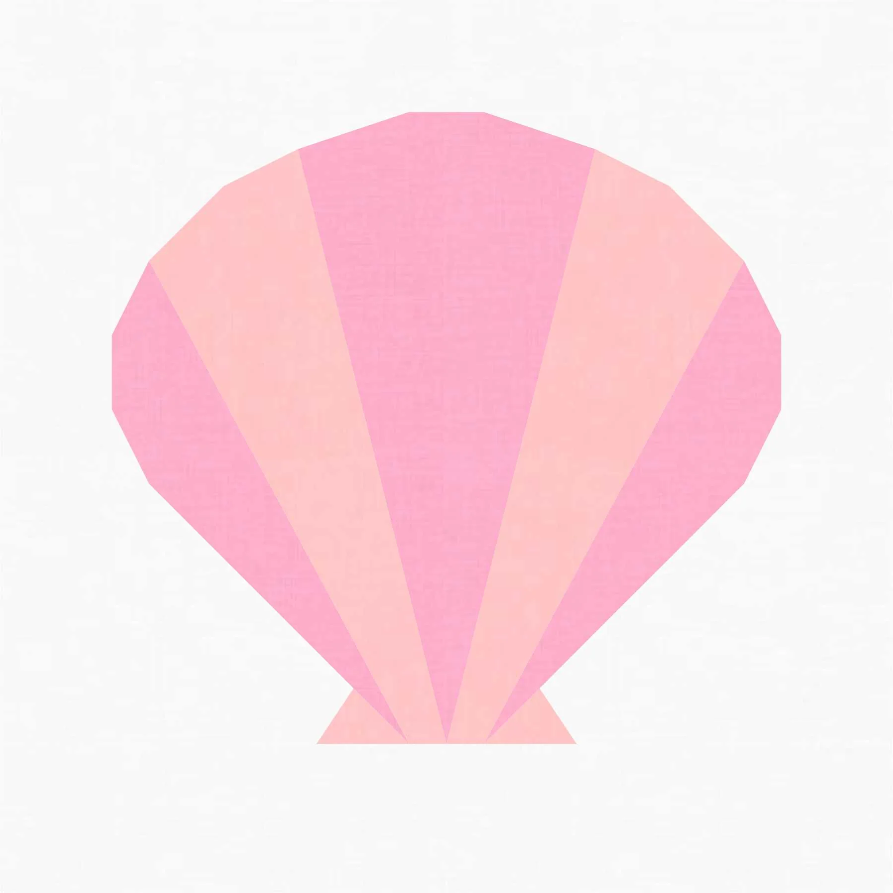 Seashell FPP Quilt Block Pattern - PDF Instant Download - Image 3