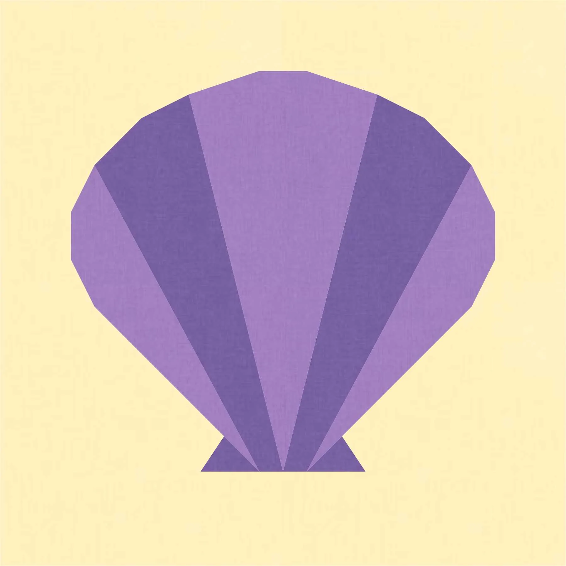 Seashell FPP Quilt Block Pattern - PDF Instant Download - Image 4