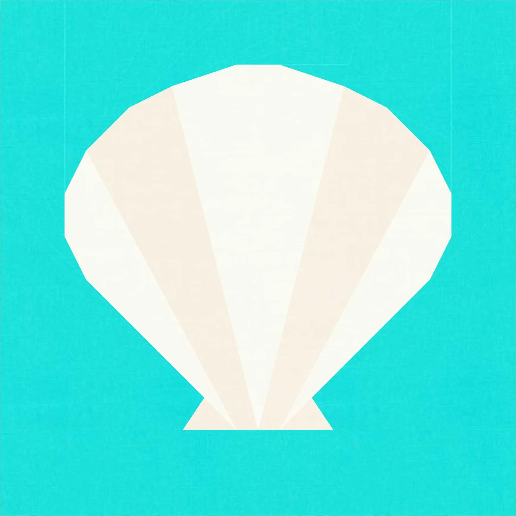 Seashell FPP Quilt Block Pattern - PDF Instant Download - Image 5