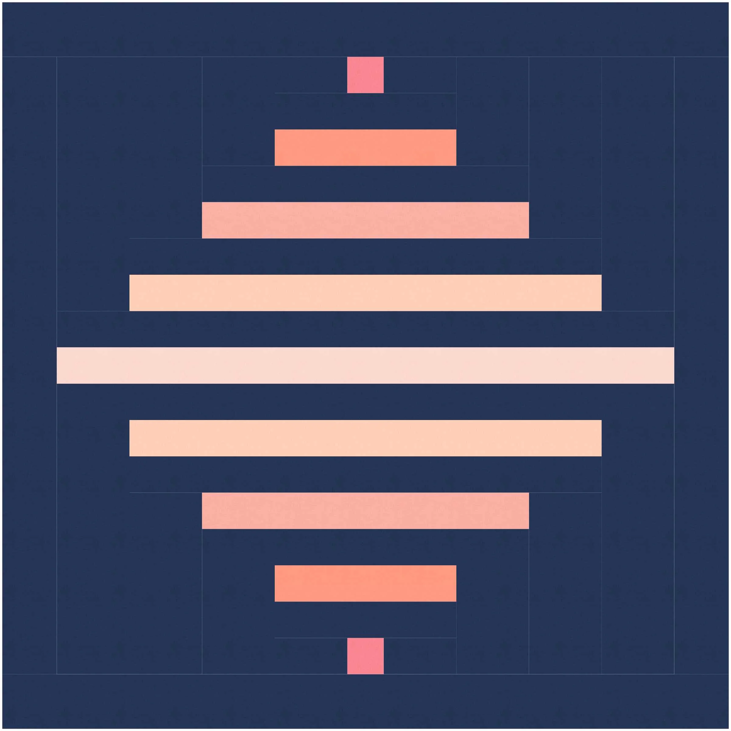 Spinning Top Pink Ombre Fabric Bundle - Image 4