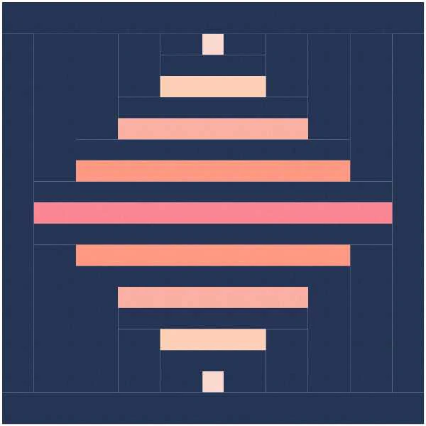 Spinning Top Pink Ombre Fabric Bundle - Image 5