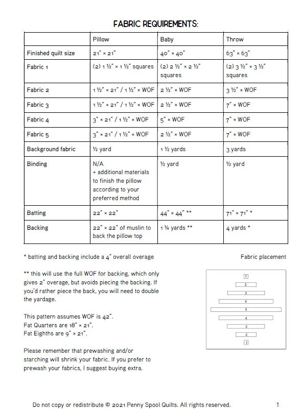 Spinning Top Quilt Pattern - PDF Instant Download - Image 9
