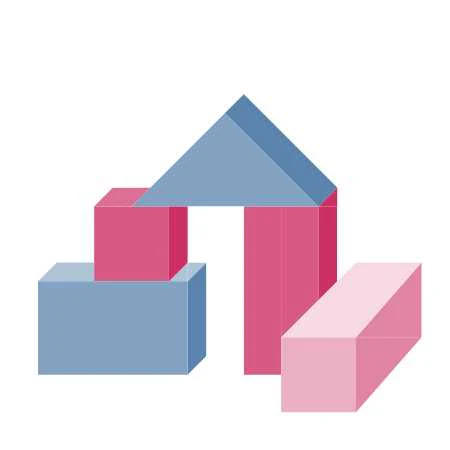 Wooden Toy Blocks FPP Quilt Block - PDF Instant Download - Image 5